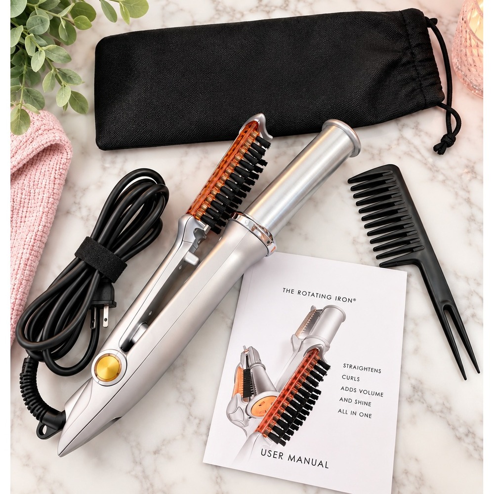 InStyler Original Rotating Hot Iron IS1001 1.25" Curling Straightener Styler